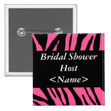 Bridal Shower Host Pins