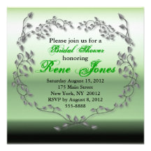 Bridal Shower Invitation template