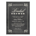 Bridal Shower Invitations | Vintage Chalkboard