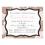 Bridal shower invite for lauren