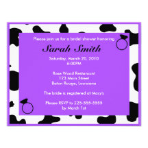 Bridal Shower Invites