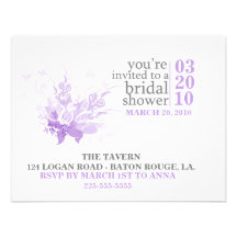 Bridal Shower Personalized Invite
