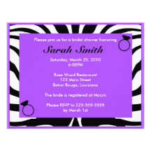 Bridal Shower Personalized Invite