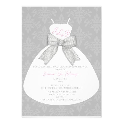 Bridal Shower (Today's Best Award) Custom Invitations