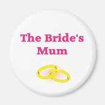 Bridal Showers and Bachelorette Parties Refrigerator Magnet