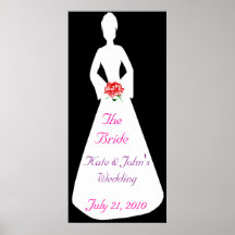 Bridal Silhouette I The Bride Print