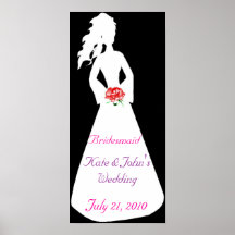 Bridal Silhouette II Bridesmaid Posters