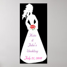 Bridal Silhouette II Posters