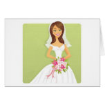 Bridal Smile Greeting Card