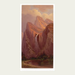 Bridal Veil Fall, Yosemite Valley (0128A) posters
