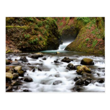 Bridal Veil Falls Oregon Waterfall Postcard