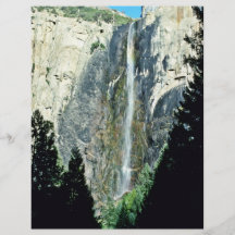 Bridal Veil Falls - Yosemite National Park Full Color Flyer