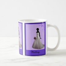 Bridal wedding mug..