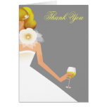 Bridal Wine Ensemble Greeting Card