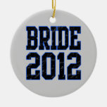 Bride 2012 christmas tree ornaments