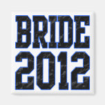 Bride 2012 fridge magnet