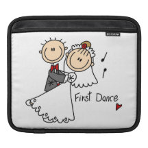 Bride and Groom First Dance T-shirts and gifts MacBook Sleeve