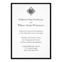 Bride And Groom Inviting Wedding Invitations