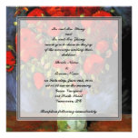 Bride and groom parents'  invitation, van Gogh