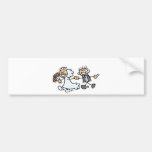 Bride And Groom Wedding Elope Elopement Bumper Sticker