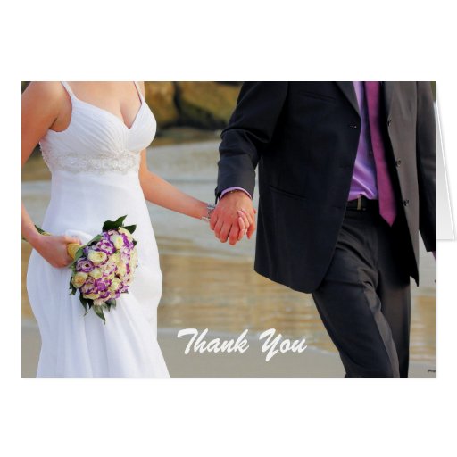 Bride And Groom Thank You Program