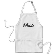 Bride Apron