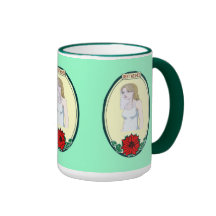 Bride, best wishes,  mug