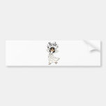 Bride (Black Hair) Bumper Stickers