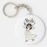 Bride (Black Hair) Key Chains