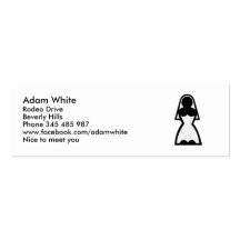 Bride Business Card Templates