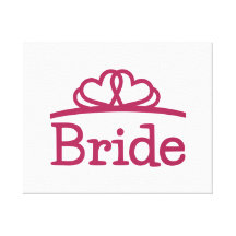 Bride Canvas Print