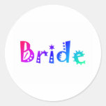 Bride (Colour) Stickers