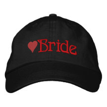 Bride Embroidered Hat