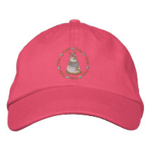 Bride Embroidered Wedding Cake Cap Embroidered Baseball Cap