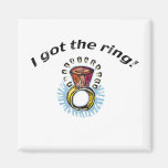 Bride Engagement Favours Fridge Magnet