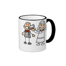 Bride Feeds Groom Coffee Mug