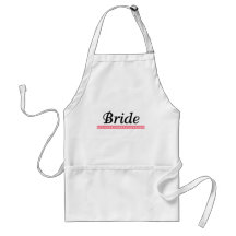Bride Gifts and Favours Apron