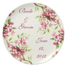 Bride & Groom Plates