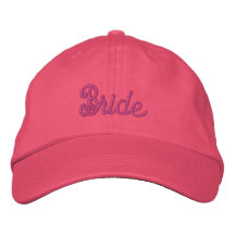 BRIDE - hat Embroidered Hat
