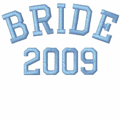 Bride hooded sweatshirt jacket