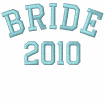 Bride hooded sweatshirt jacket embroidered shirts