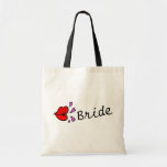 Bride Kiss Canvas Bag