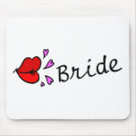 Bride Kiss Mousepad