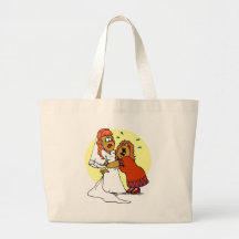 Bride Mother Wedding Day Ceremony Canvas Bag
