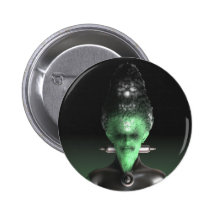 Bride of Frankenstein - Halloween Button