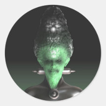 Bride of Frankenstein - Halloween Stickers