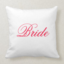 Bride Pillow