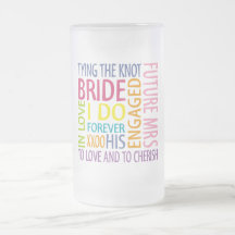 Bride Sentiments Wedding Mug