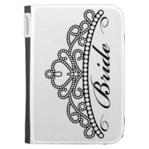 Bride Tiara Kindle Case