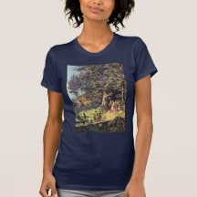 Bride Train In Spring By Richter Ludwig Tshirts